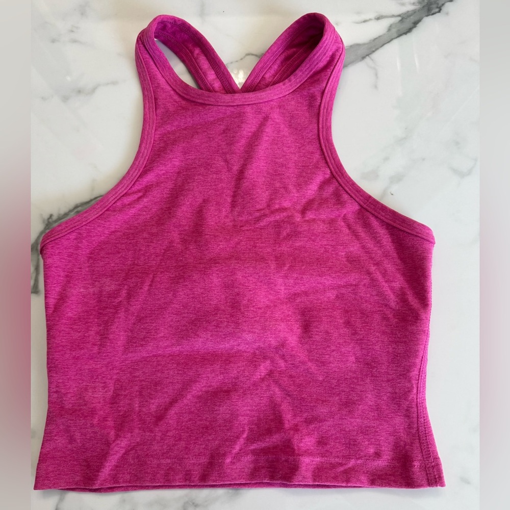 NWT Beyond Yoga Studio Crop Tank pink